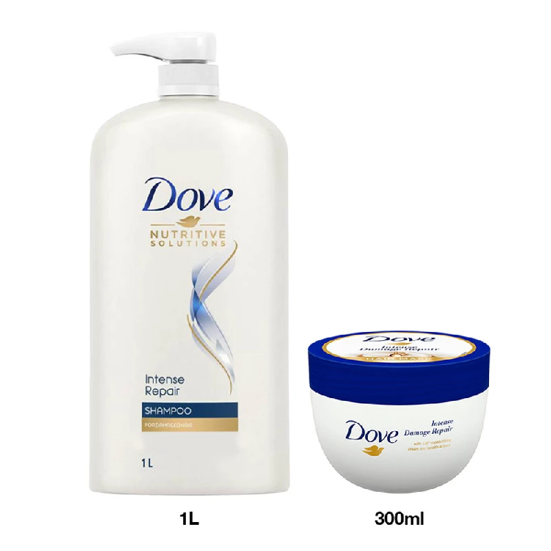 Dove Intense Repair Shampoo + Hair Mask, 1300 ml-2.webp
